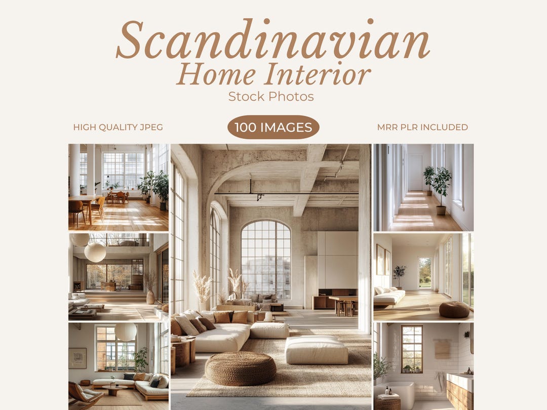Scandinavian Home Interiors Stock Photos Scandinavian Interior Design ...