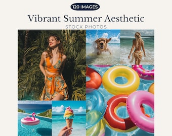 Vibrant Summer Aesthetic Stock Photo Summer Beach Vibes Aesthetic Stock Photos Beach Travel Aesthetic Stock Photos Tropical Travel Photos