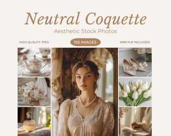 Neutral Coquette Aesthetic Stock Photos Faceless Coquette Instagram Reels Stock Photo Neutral Coquette Faceless Instagram Reels Photos