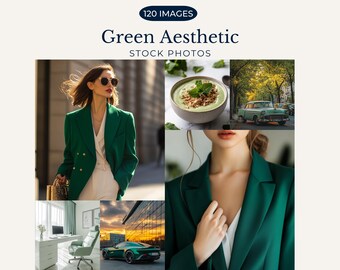 Green Aesthetic Stock Photos for Instagram Reels Cover Photo Faceless Marketing Green Aesthetic Stock Photos PLR MRR Green Aesthetic Photos