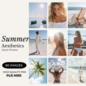 Summer Aesthetic Stock Photos Beach Travel Aesthetic Stock Photos Summer Beach Vibes Aesthetic Stock Photos Instagram Photos PLR MRR