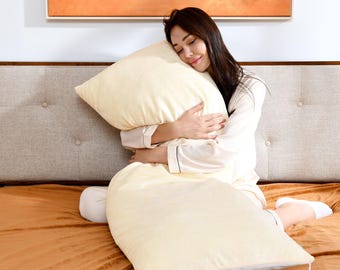 Organic Side Sleeper Pillow, Body Pillow, Maternity Pillow, Long Pillow, Organic Pillow