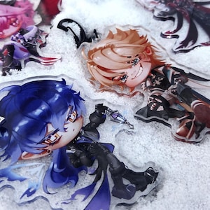 GENSHIN - Keychains - Nod-krai - Flins, Varka, Durin, Rerir