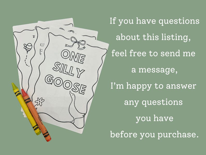 Silly Goose Birthday Coloring Pages - One Silly Goose Party Favors ...