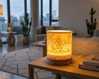 Personalized LED Bedside Lamp: Custom Photo Night Light lamp