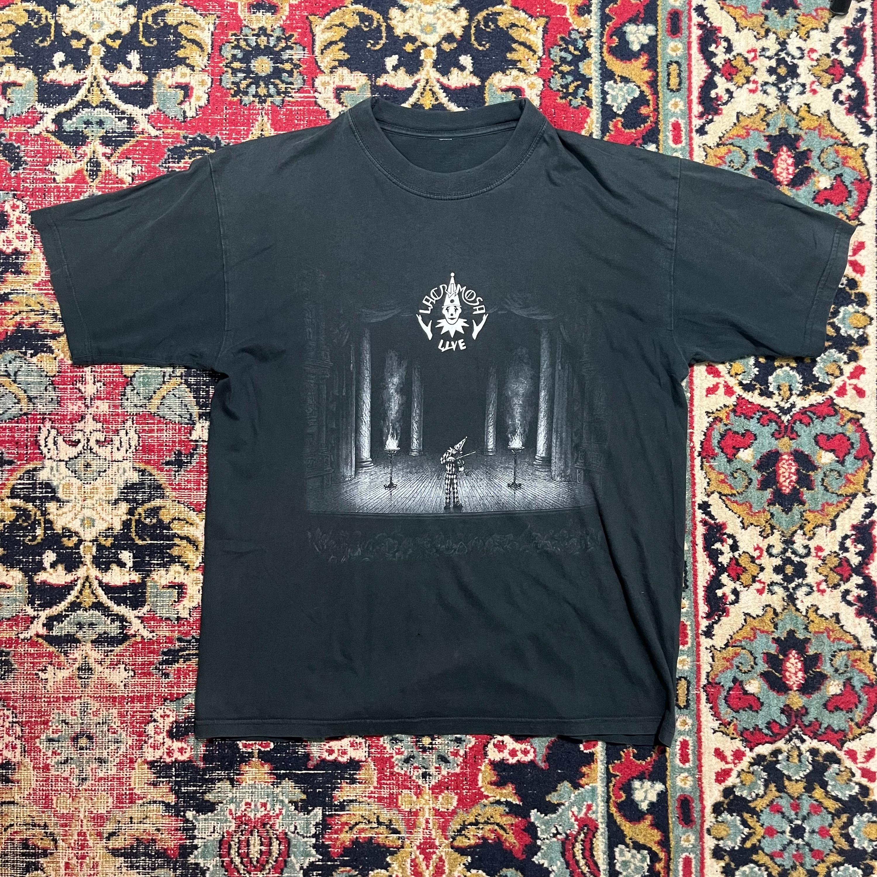 Vintage 90s Lacrimosa Live Tour T-shirt Gothic Darkwave Size S - Etsy