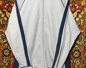 Vintage Nike ACG Thermal Layer Zip-Up Fleece Jacket Grey Size XL