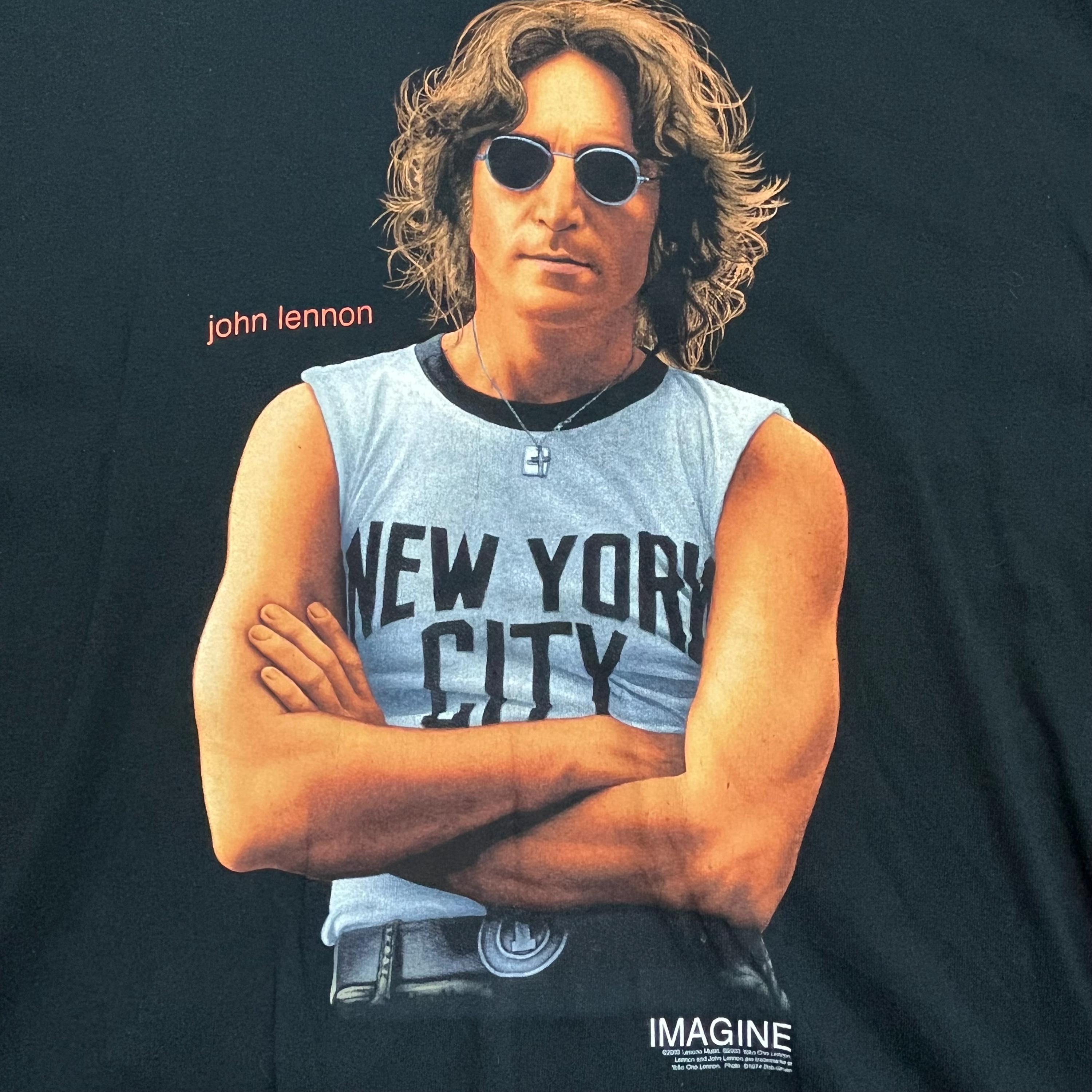 ジョン・レノン イマジン・ナウ ニューヨーク・シティ Tシャツ 