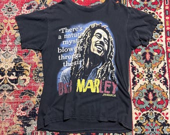 ボブ・マーリー ナチュラルミスティック ジャマイカ ヴィンテージ Tシャツ レゲエミュージックTシャツ サイズL