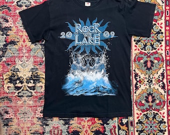 Rock The Lake Festival T-Shirt Vintage Concert Size L