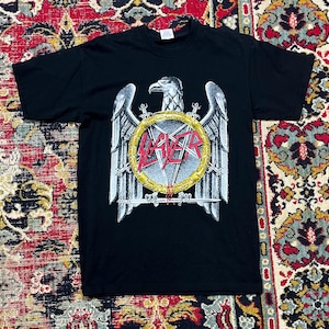 VINTAGE RARE SLAYER 2003 Tour Band Rock T-shirt Black, Size S