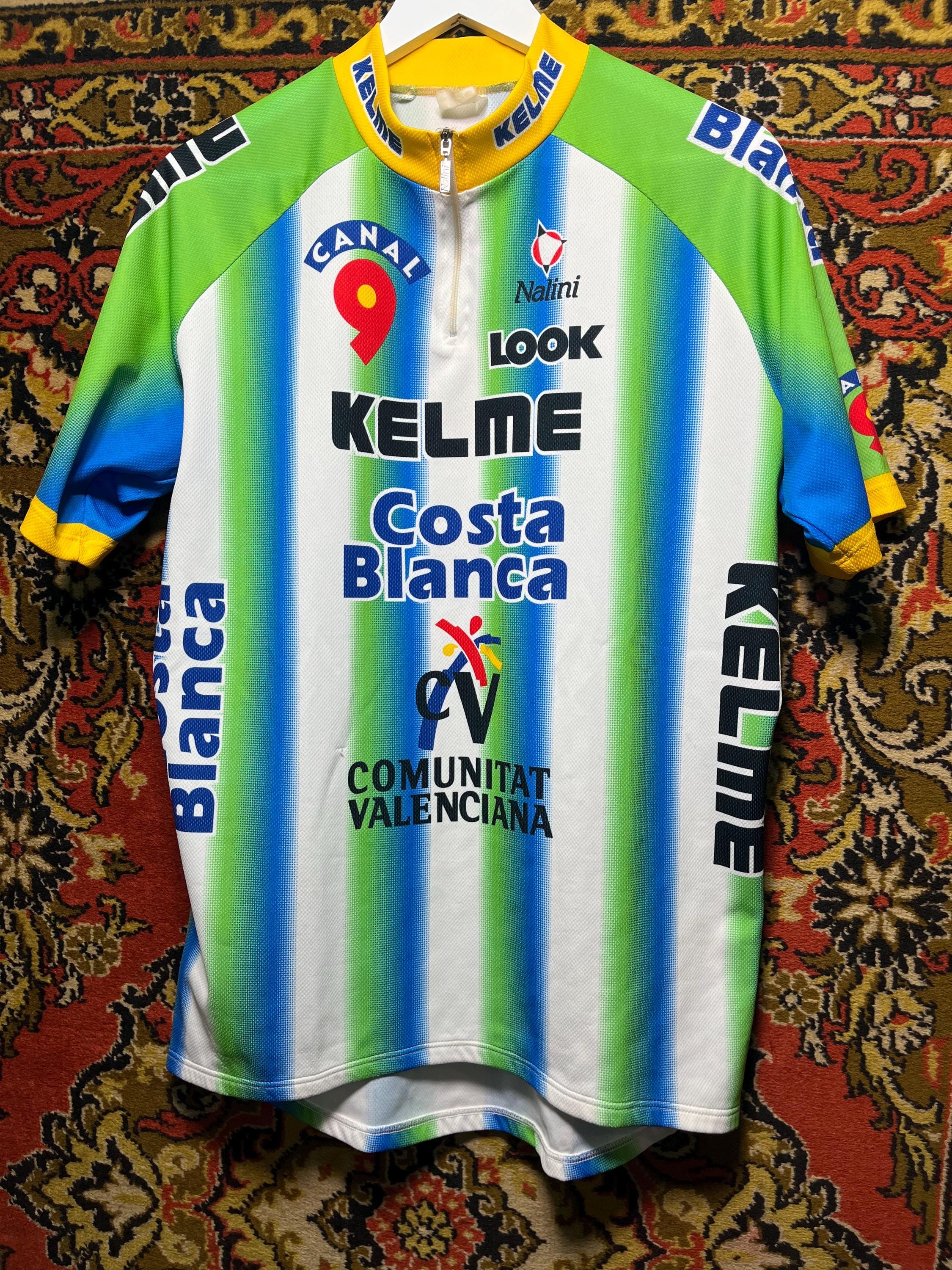 Maillot Cycliste Nalini Kelme Costa Blanca Homme XL Manches Longues (occasion, Quelques Défauts)