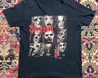 M/L * Vintage 2002 Slipknot Long Sleeve T Shirt * Vtg Tour Nu