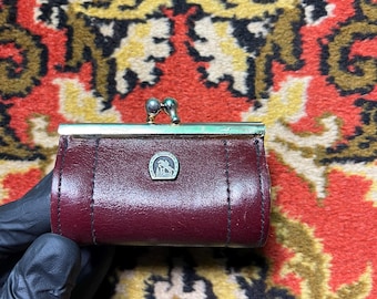 Vintage Etienne Aigner  Coin Purse with Kiss Lock Clasp