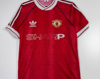 Umbro Manchester United Sharp Soccer Jersey XL - Etsy