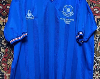 Vintage Portsmouth FC Jersey, 1982-83 Champions Le Coq Sportif Men’s Size  L