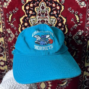 Charlotte Hornets Vintage Snapback - Etsy display picture 3