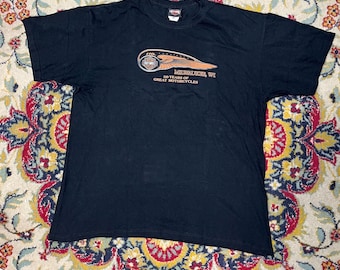 Camiseta Harley-Davidson 110 Años Milwaukee WI Negra Camiseta de Motociclista XL