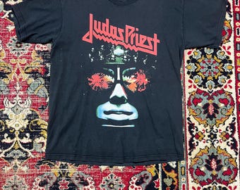 vintage judas priest Crazy shirt Rare Size L