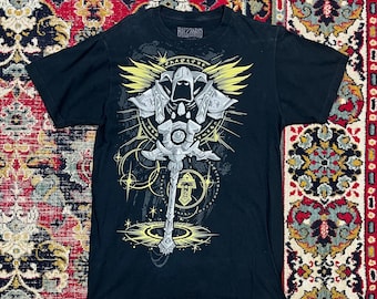Vintage World of Warcraft Blizzard Priest art original tee Sizr M