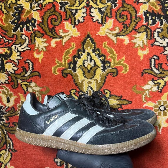adidas gazelle silver green womens Adidas Women's Samba OG White/Black/Granite – West NYC