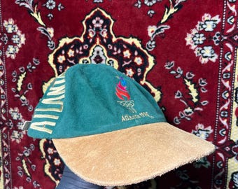 Olympic Games Atlanta 1996 Cap Hat Green vintage
