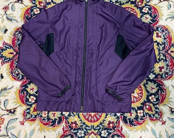Nike Clima-Fit Vintage Purple Jacket Windbreaker Size S