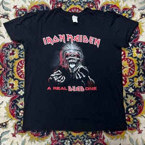 Vintage Iron Maiden a real dead one t shirt taille L