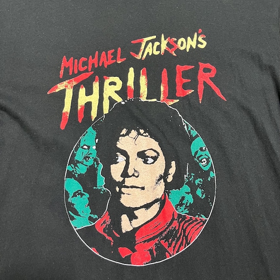 Vintage Michael Jackson Thriller Graphic T-shirt Size M - Etsy