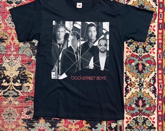 Vintage Backstreet Boys T-Shirt World Concert  Size M