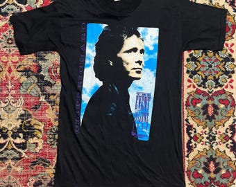 Vintage 1989 Cliff Richard The Event embley Stadium Tour T-Shirt Black Size M