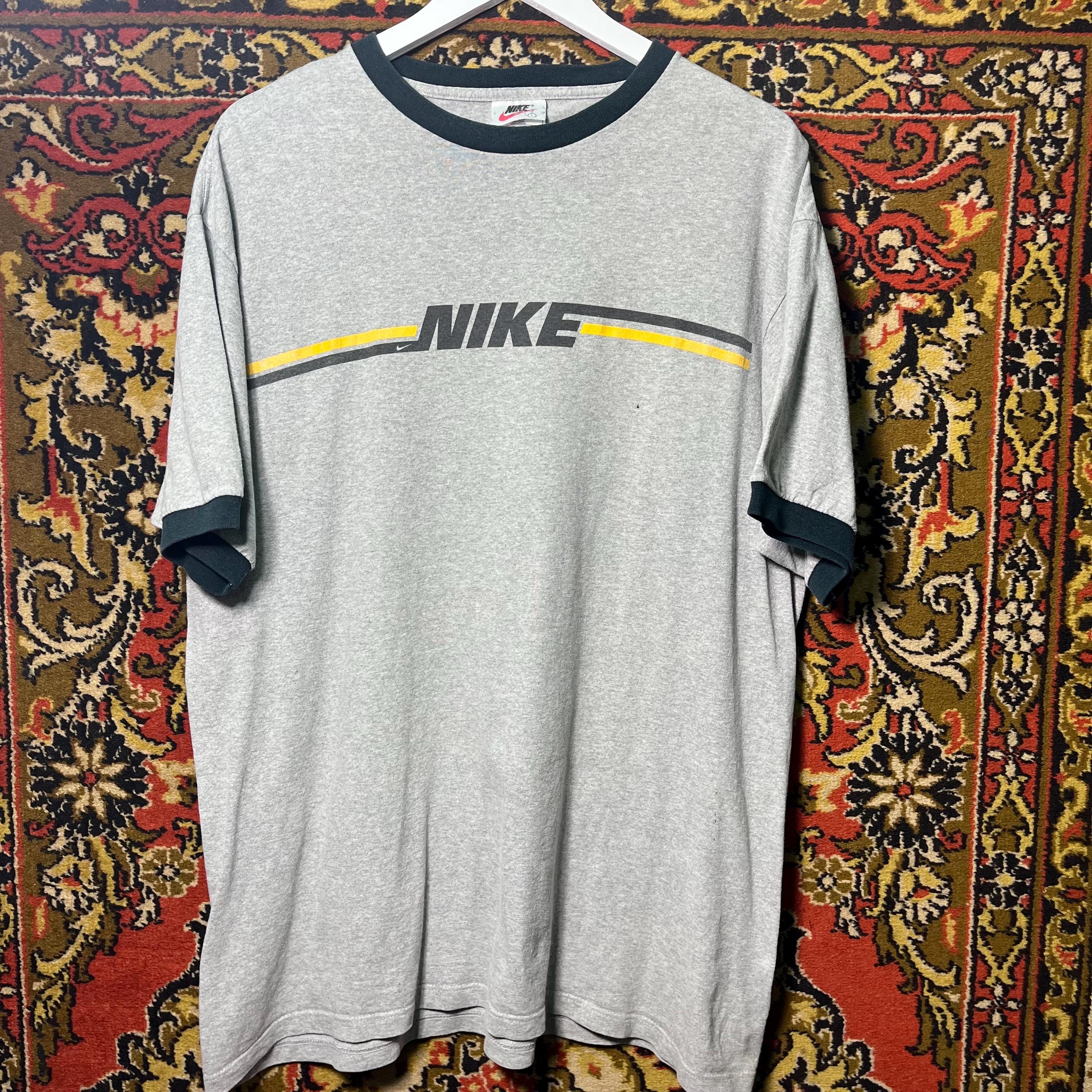 90s Nike Ringer Tee - Etsy