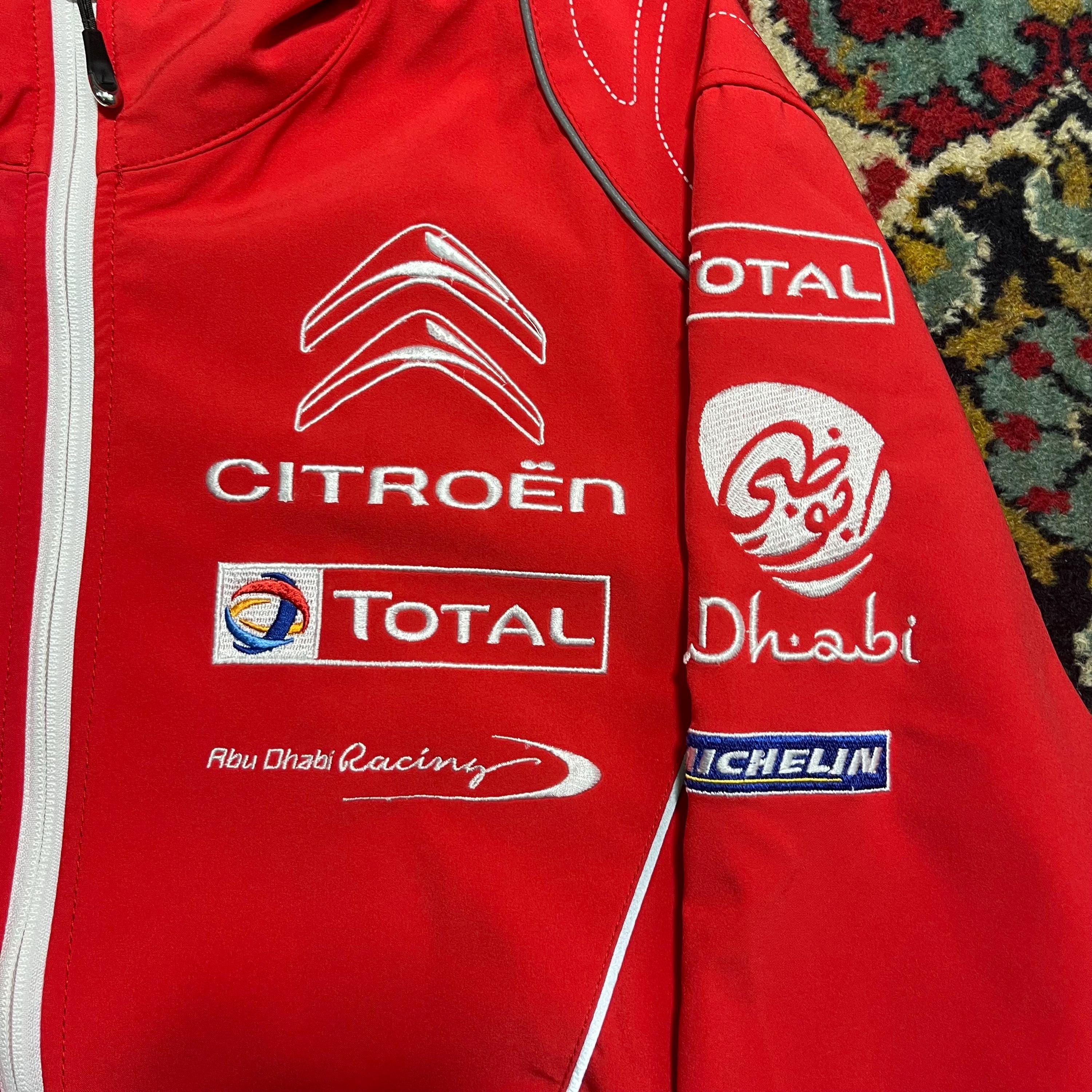Vintage Citroën Racing WRC Team Jacket by Luhta Abu Dhabi Size S