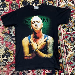 Vintage 90s EMINEM The Marshall Mathers LP T-Shirt Size M