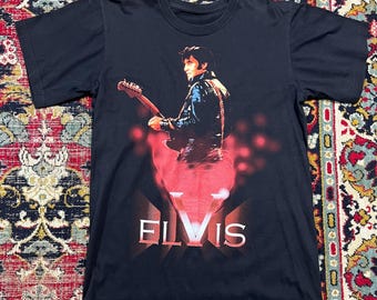 Camiseta vintage de Elvis Presley Rock talla L
