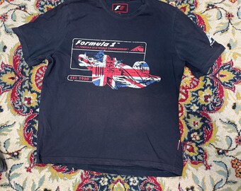 Camiseta del Campeonato Mundial de Fórmula 1, camiseta gráfica F1, talla XL