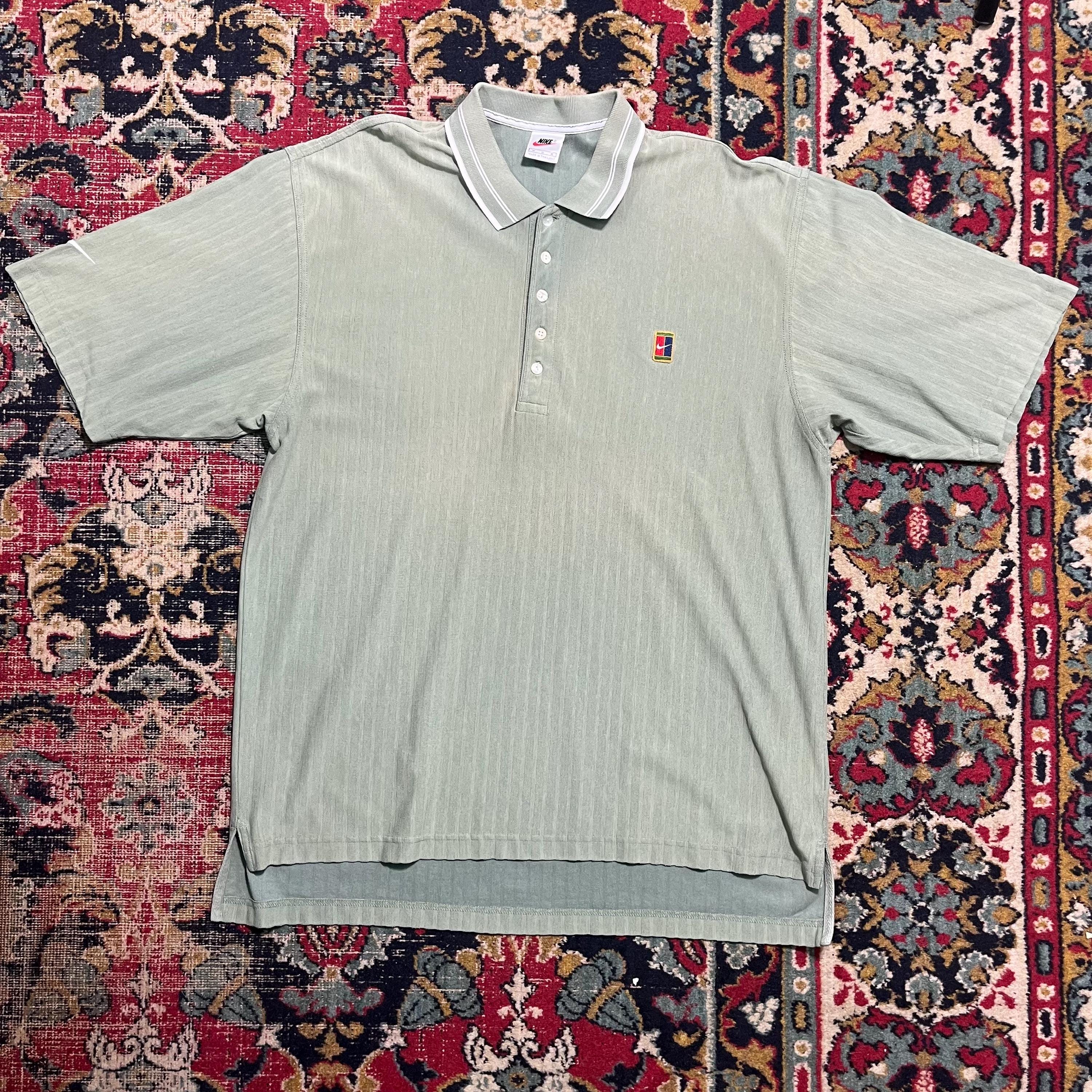 nike tennis court polo