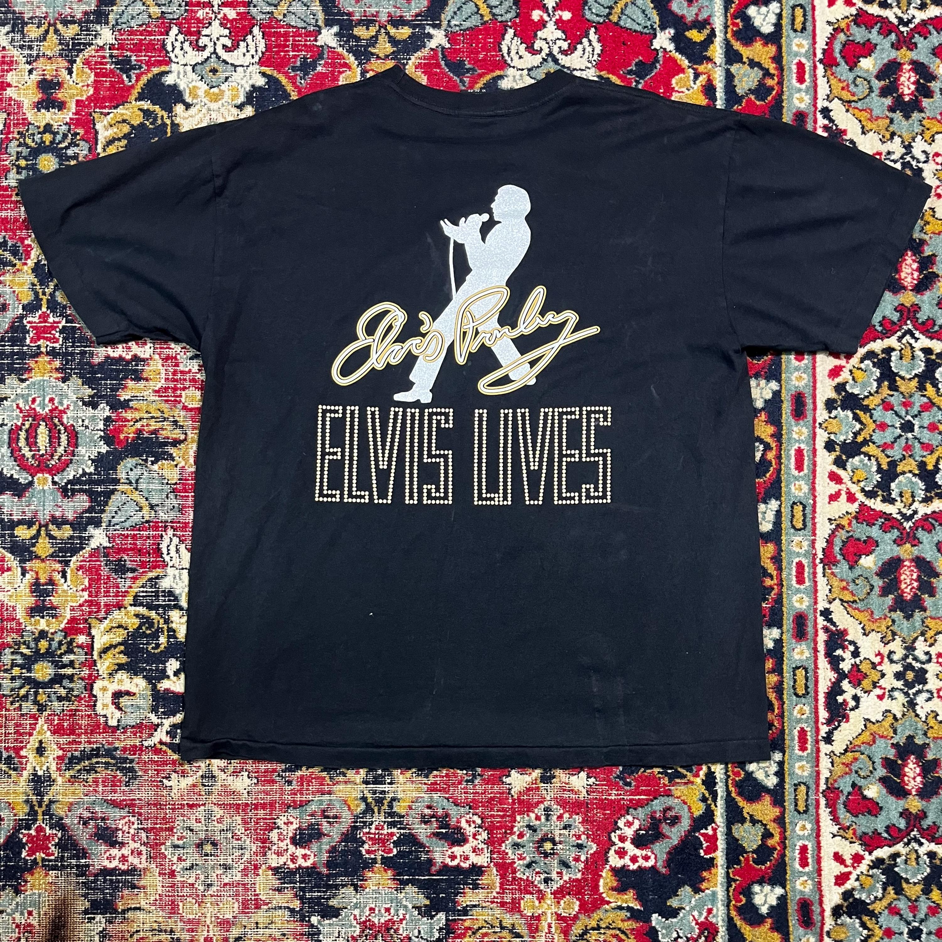 ヴィンテージ エルヴィス・プレスリー Tシャツ ロックンロール