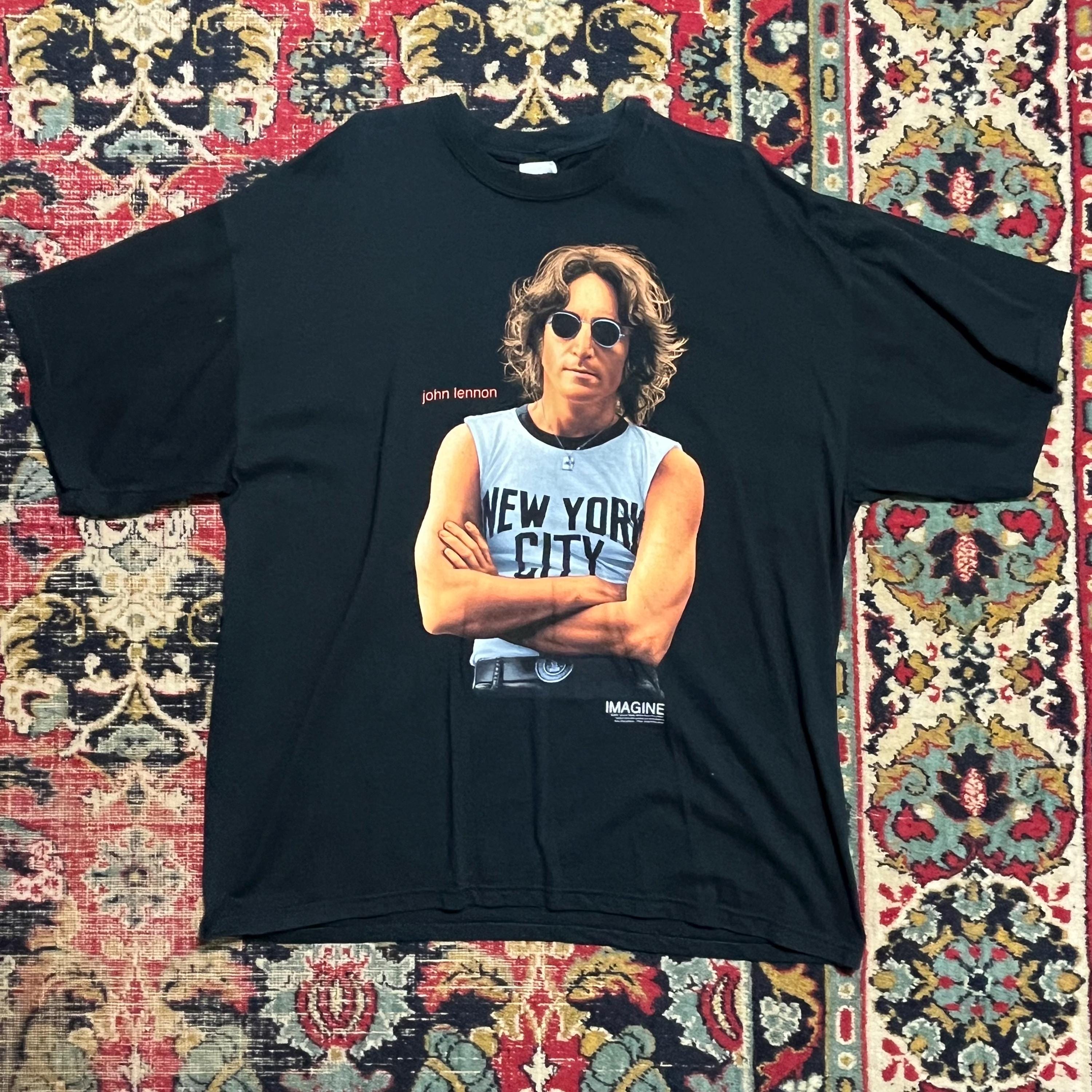 ジョン・レノン イマジン・ナウ ニューヨーク・シティ Tシャツ
