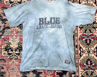 Vintage 80s Blue Levi's Jeans t-shirt Men Size M