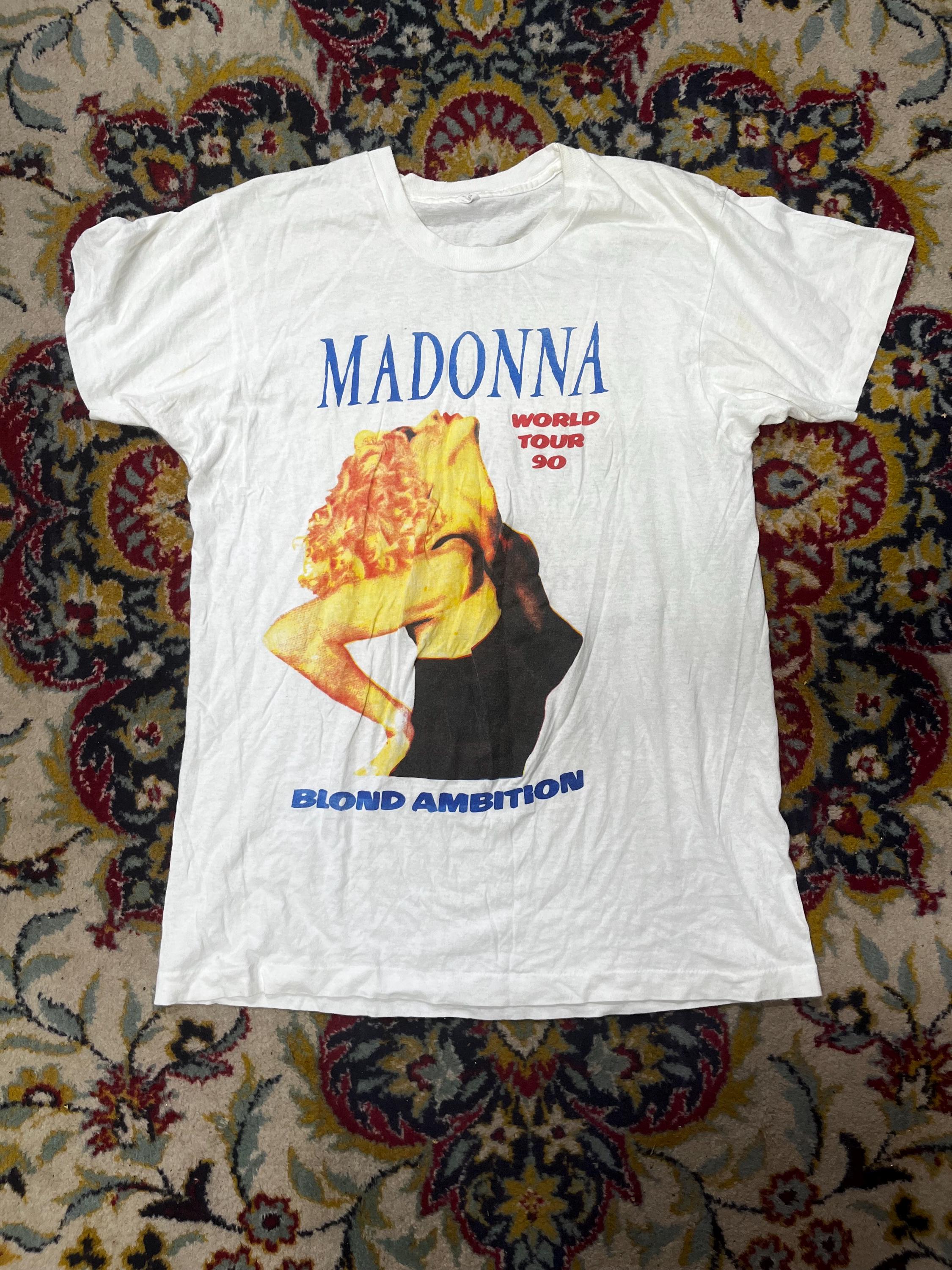 Madonna Blond Ambition T Shirt - Etsy