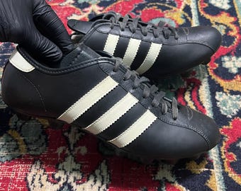 Vintage Adidas Missy Elliot High Top Boots Black Gold Women's Size