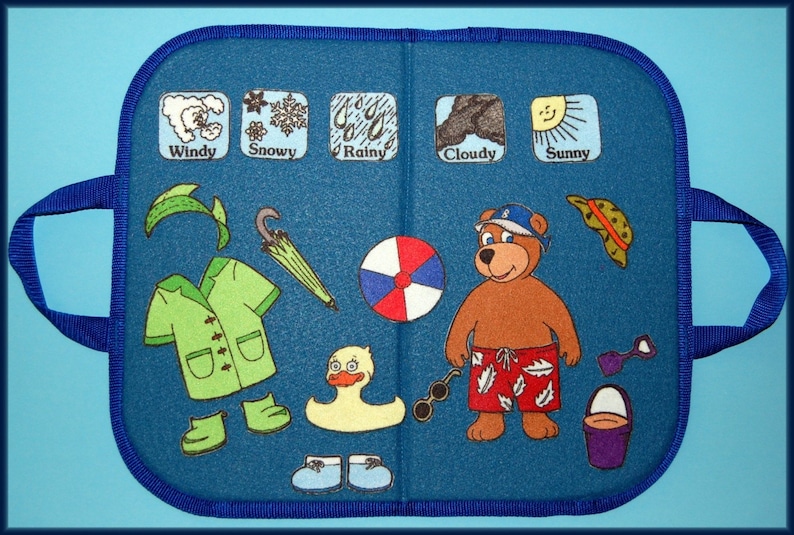 Large Felt / Flannel Board with handles and storage 18 X26 Etsy