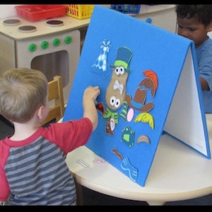 Sweet Potatoes Felt Board Set. Mr. & Mrs. Potato Head.   FEELINGS . 75+ pieces