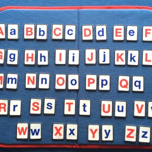 Alphabet Felt Board Set -includes 52 Letters (upper & Lower Case ...