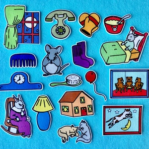 Goodnight Moon Felt /  Flannel Board Set
