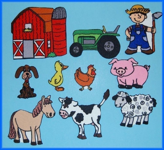 Old Macdonald Had a Farm Felt Board Set Flannel Board - Etsy Old Macdonald Had a Farm Felt Board Set Flannel Board - Etsy