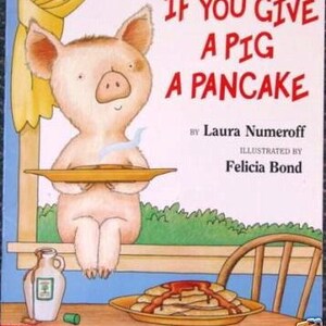 If You Give a Pig a Pancake Felt/ Flannel Board Set - Etsy