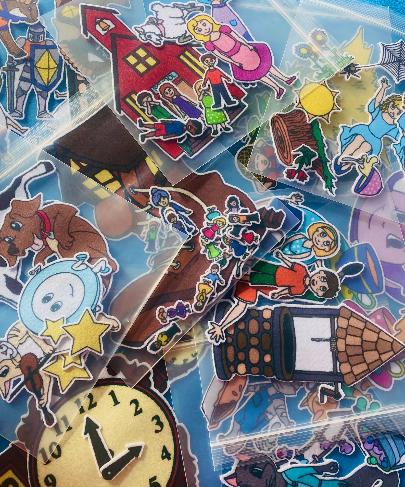 I'm a Little Teapot Felt / Flannel Board Set, Nursery Rhymes. Children