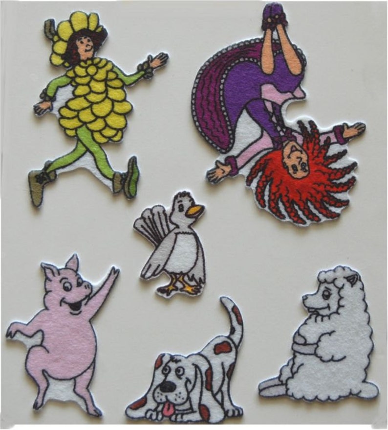 Silly Sally Felt Flannel Board Set Etsy Silly Sally Felt Flannel Board Set Etsy